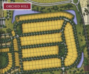 Orchid Hill Aerial Map