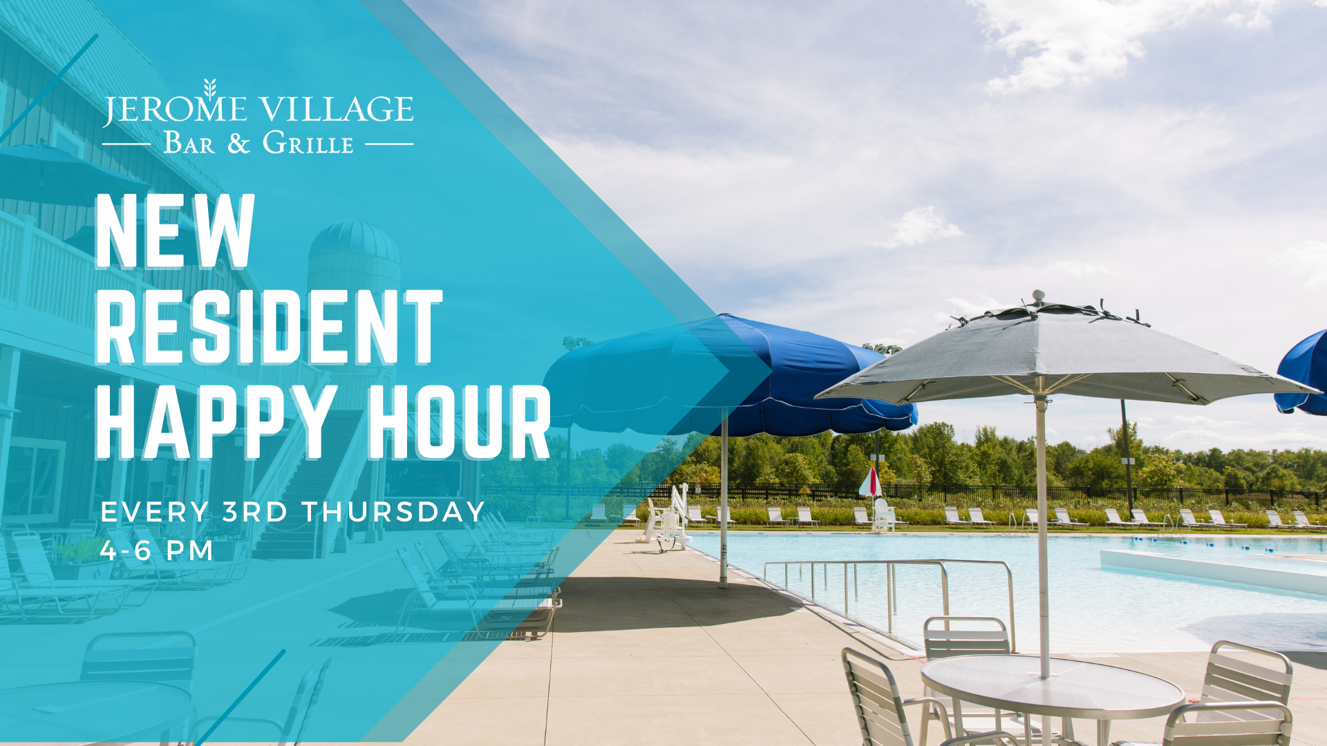 New Resident Happy Hour – Poolside