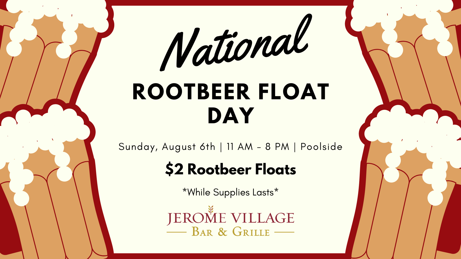 National Root Beer Float Day