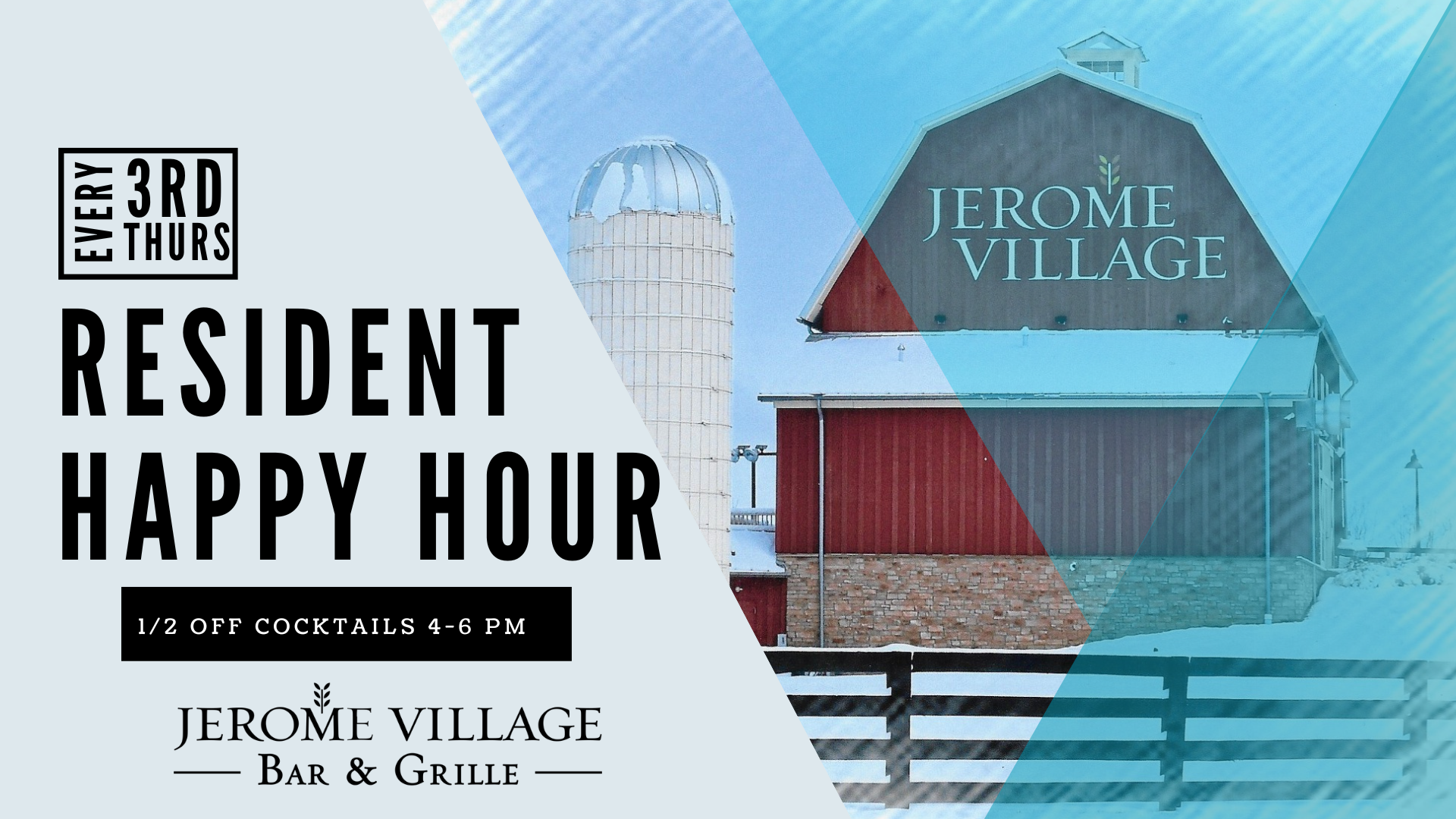 Jerome Village Resident Happy Hour