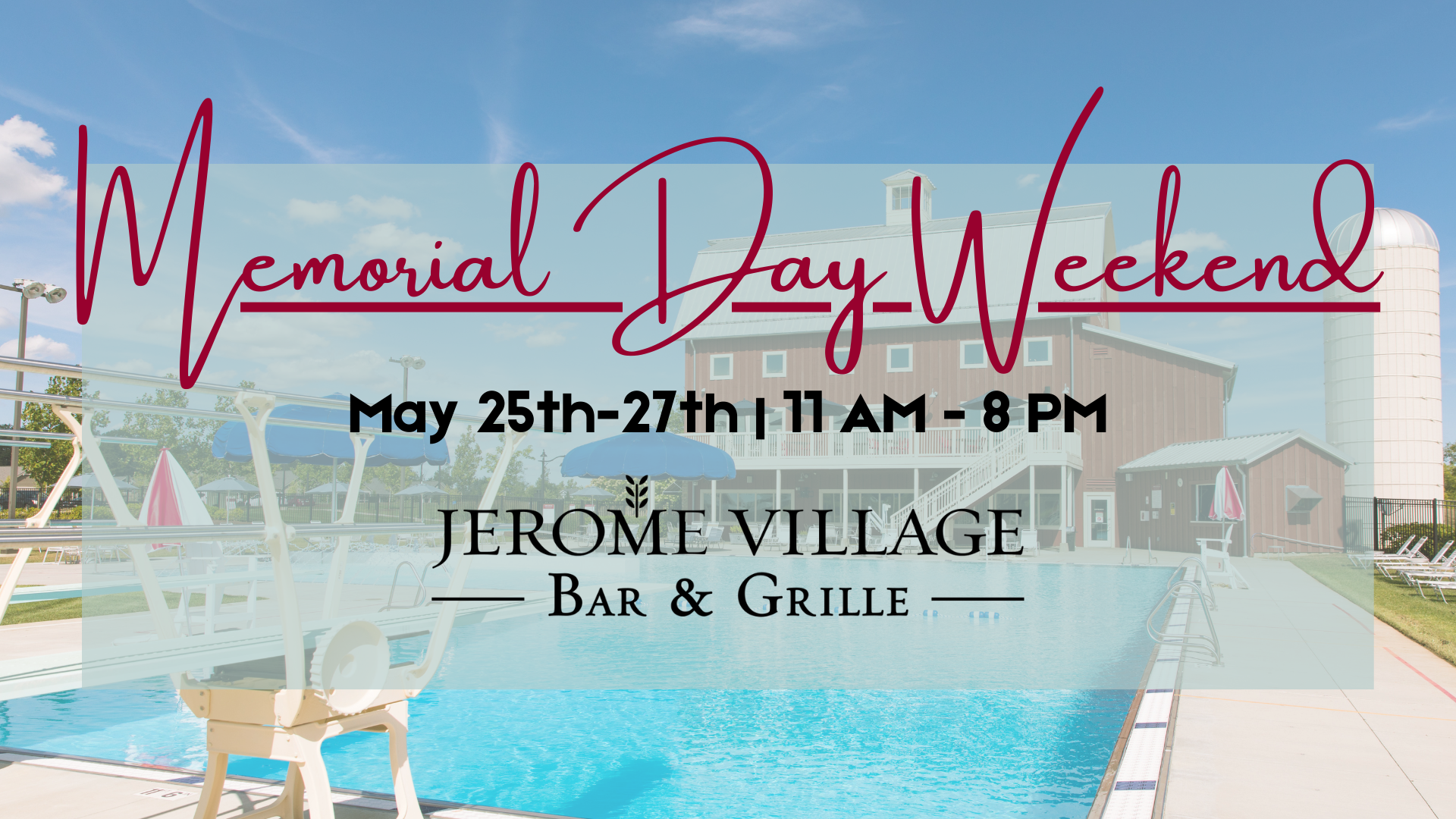 Memorial Day Weekend