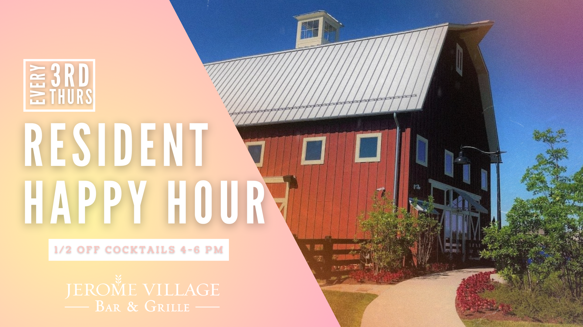 Jerome Village Resident Happy Hour